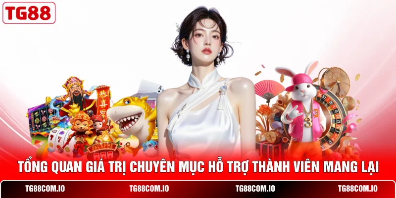 Tổng quan giá trị chuyên mục hỗ trợ thành viên mang lại